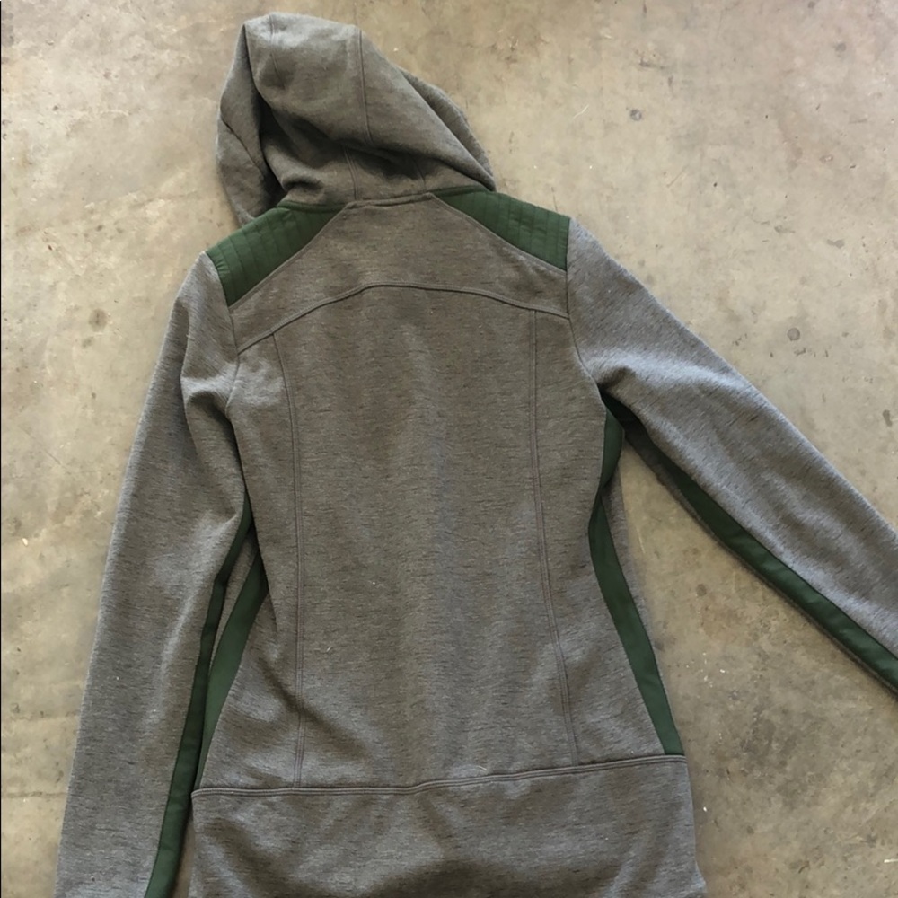 Athleta Green Zip Up - Picture 3 of 3